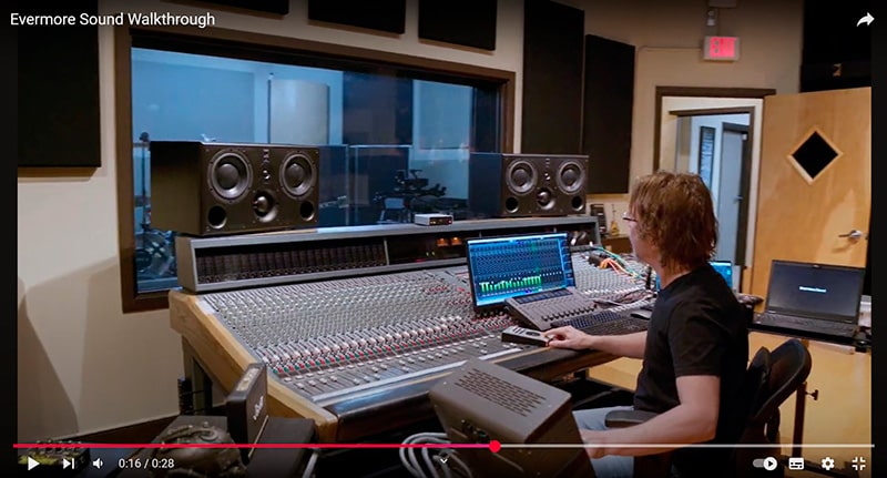 Vidéo visite du studio