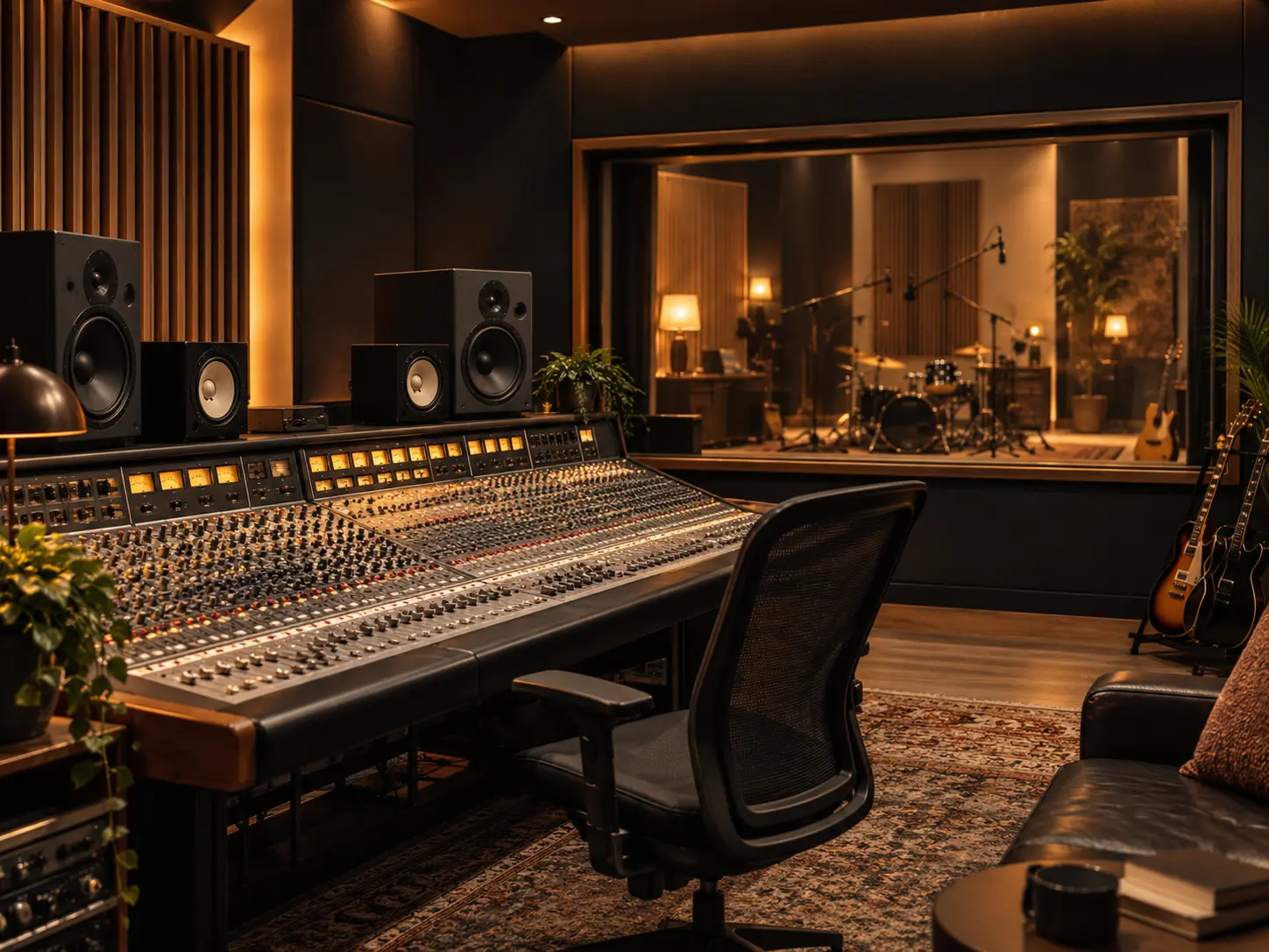 Préparation des microphones pour une session